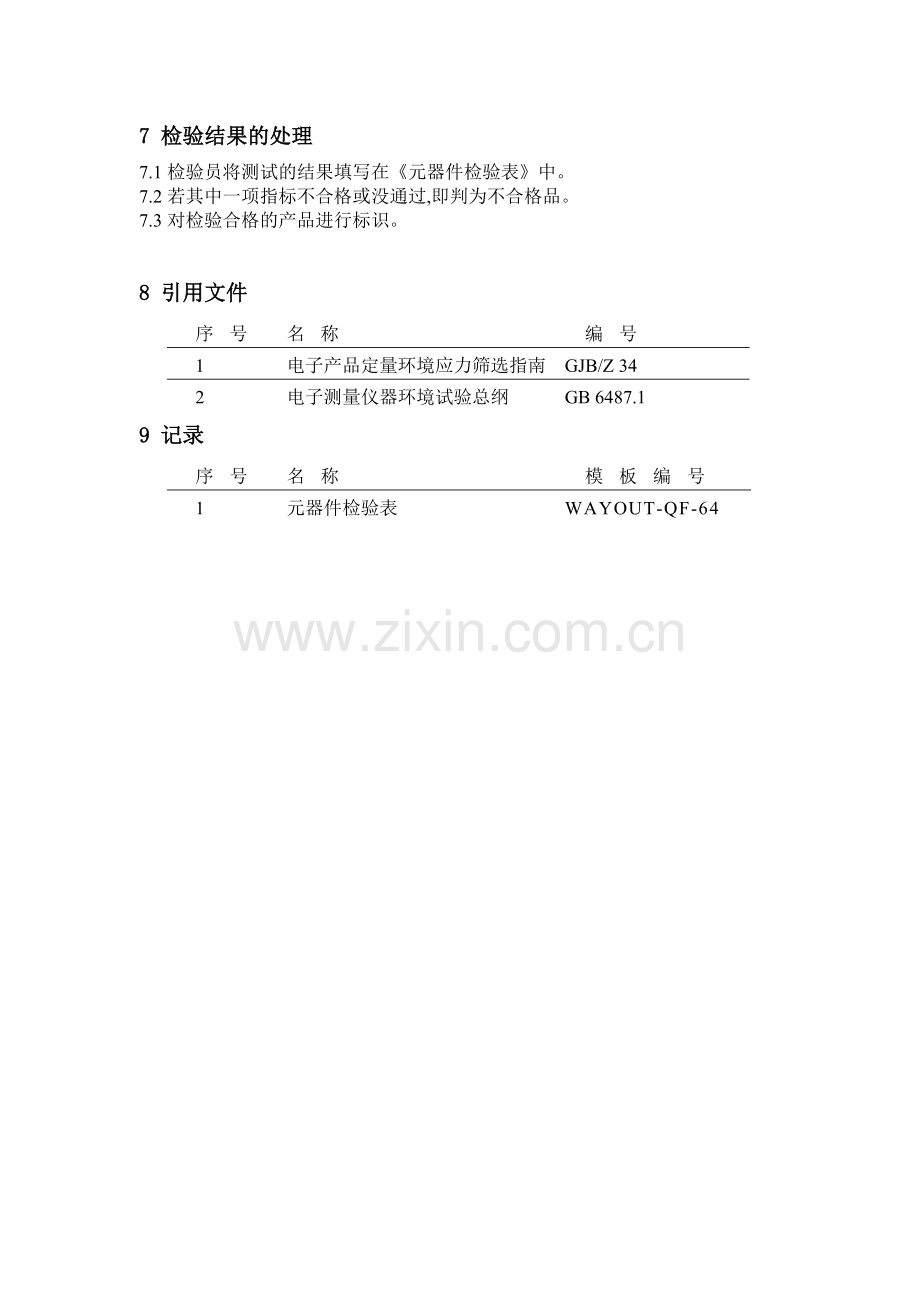 WAYOUT-QC-08元器件检验细则.docx_第2页