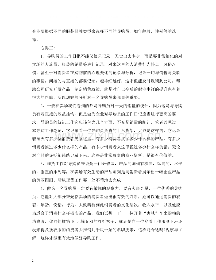 导购员销售总结.docx_第2页