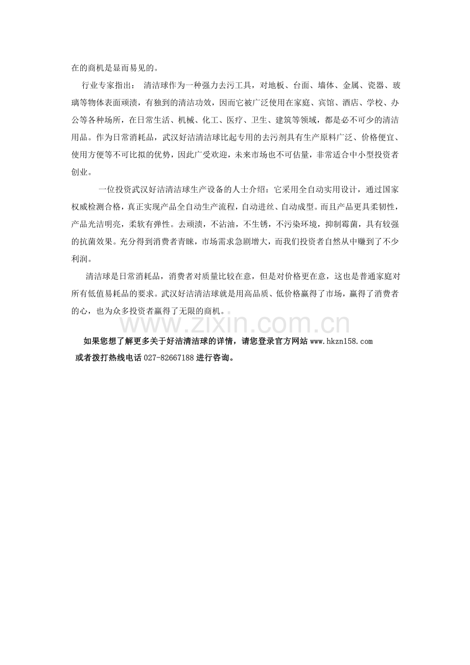 好洁清洁球：高品质的生活追求.doc_第2页