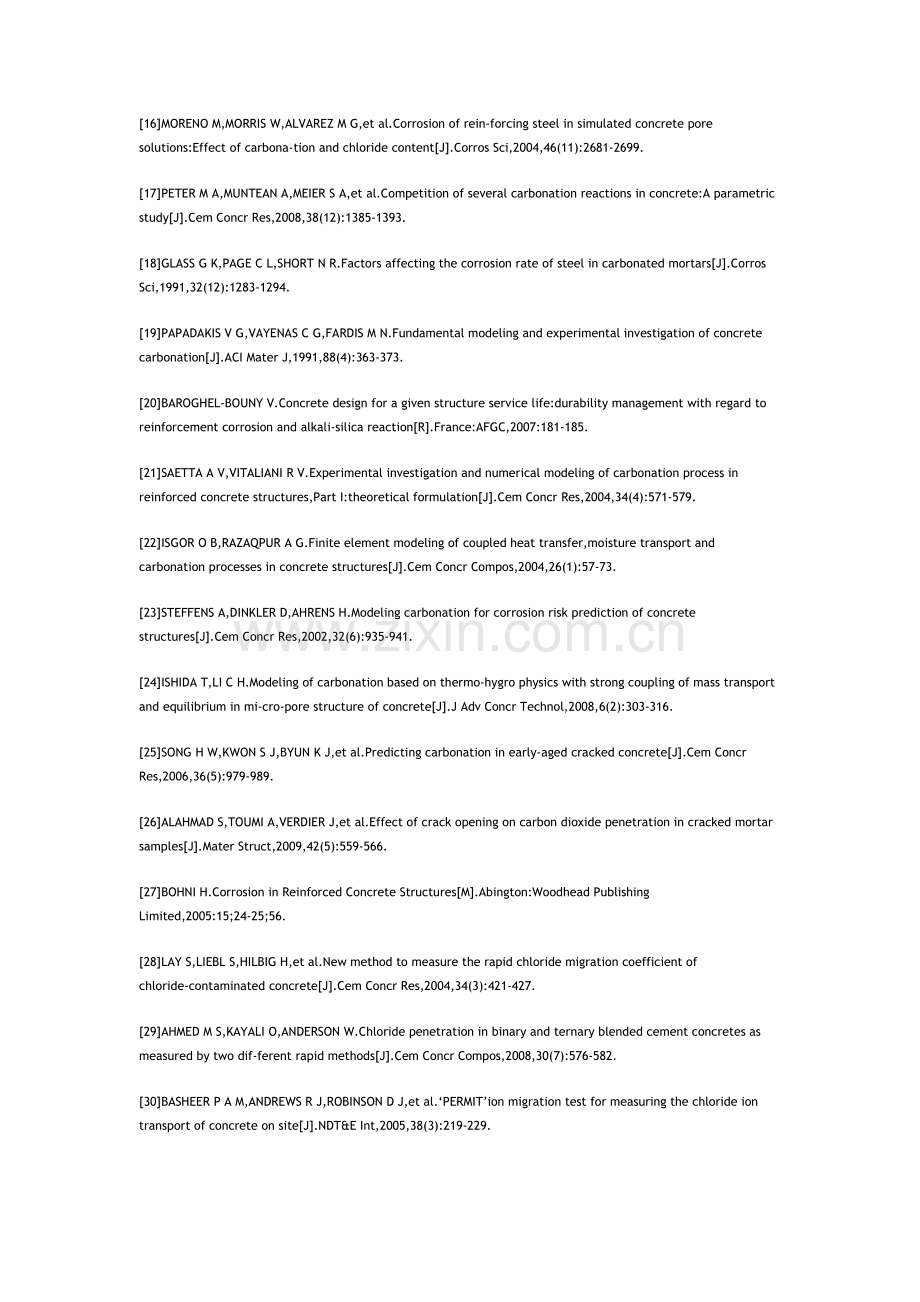混凝土中钢筋锈蚀研究现状与热点问题分析.docx_第2页