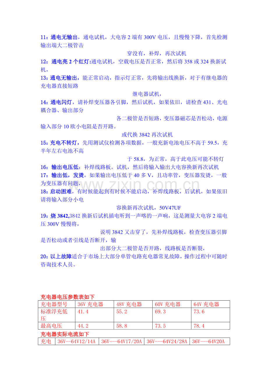 电动车充电器常见故障维修方法.doc_第2页
