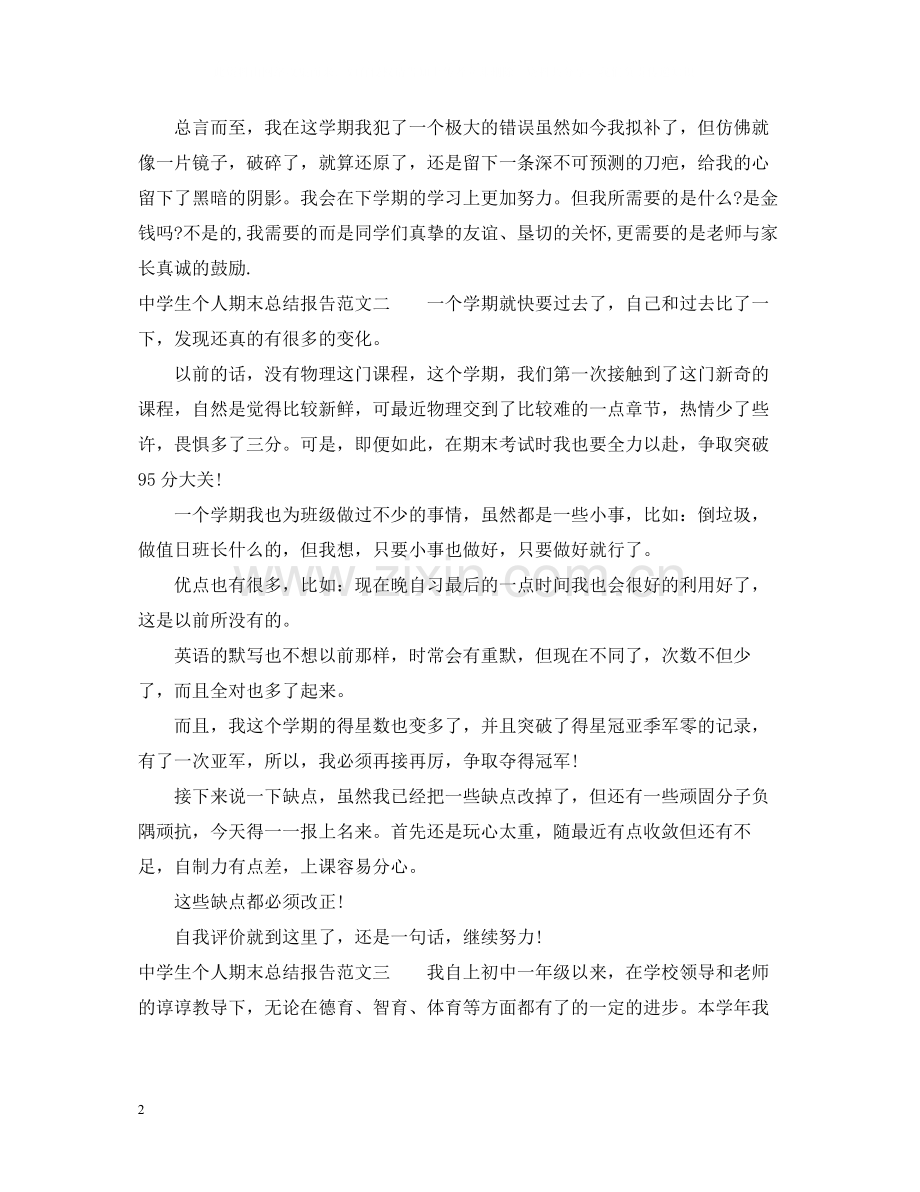 生个人期末总结报告.docx_第2页