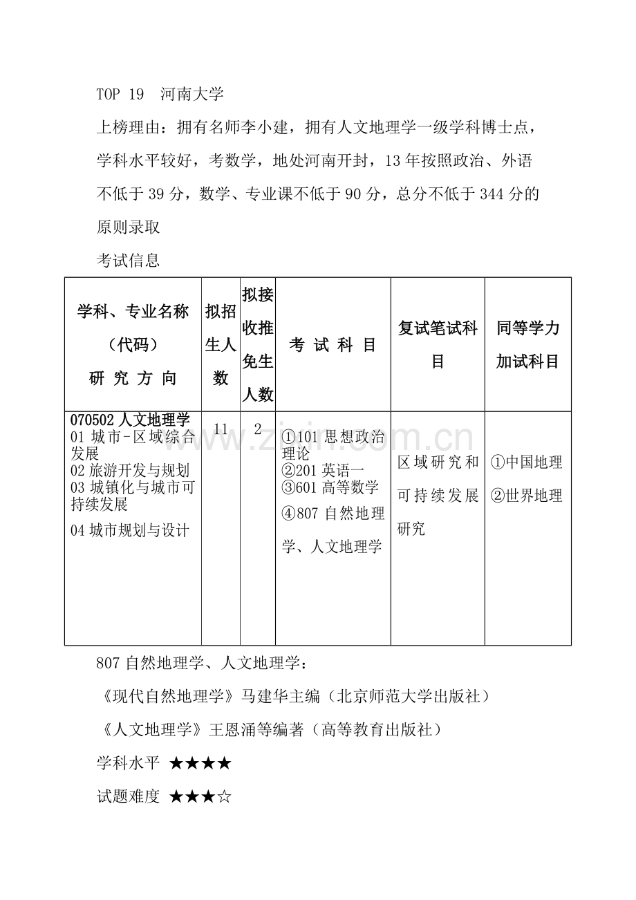 人文地理院校难度TOP20.doc_第2页
