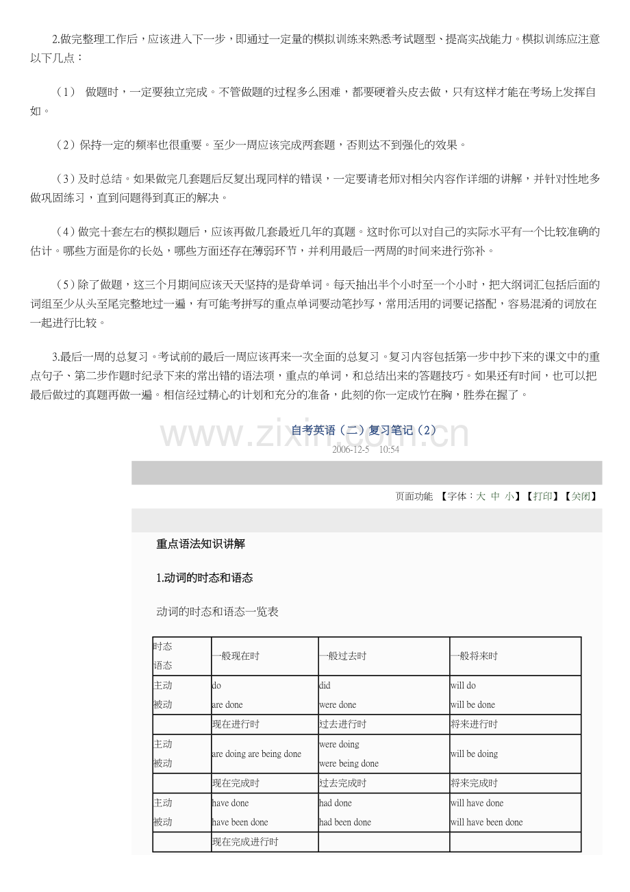 自考英语（二）复习笔记（1）.doc_第2页
