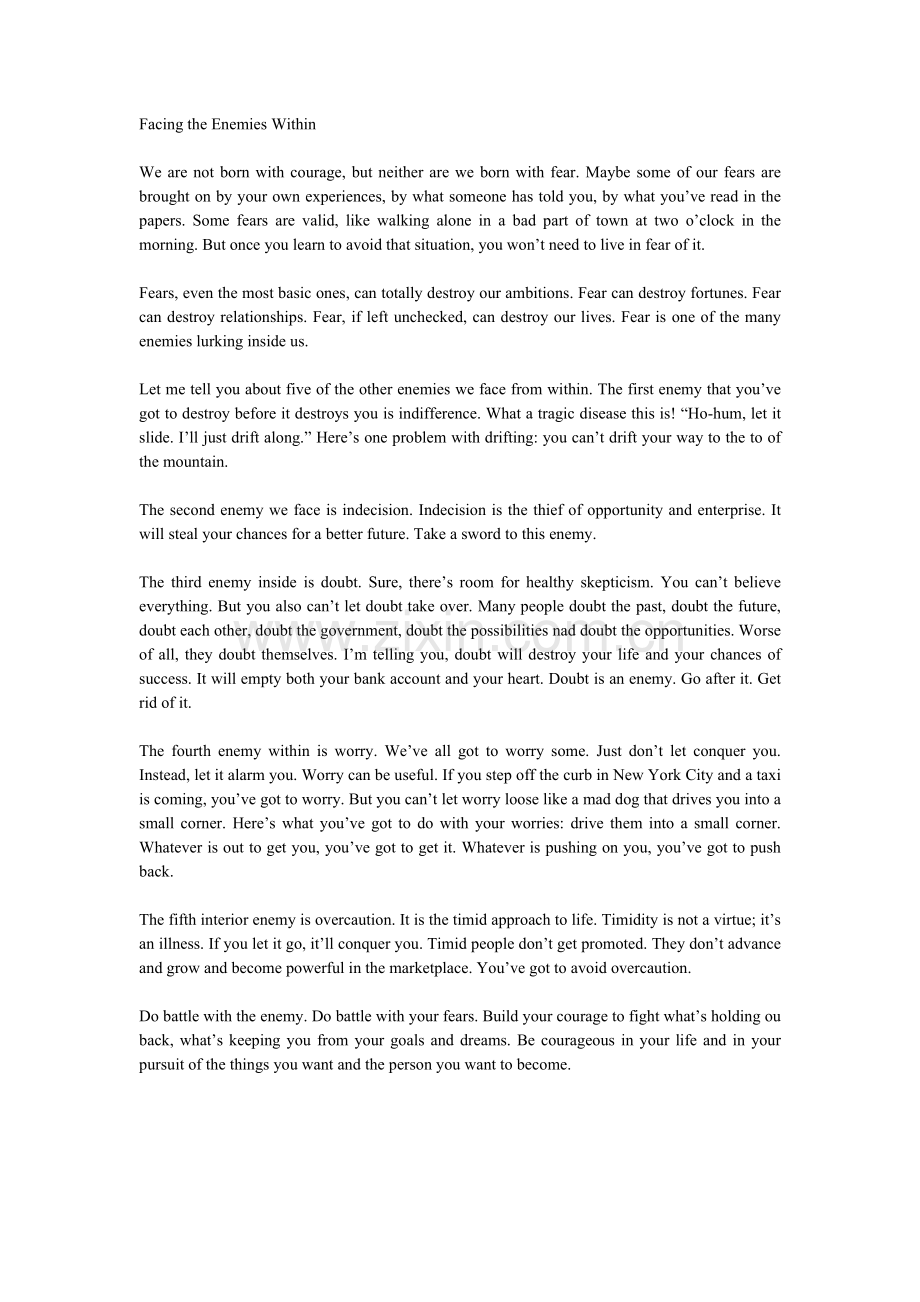 faceenemieswithin.doc_第1页