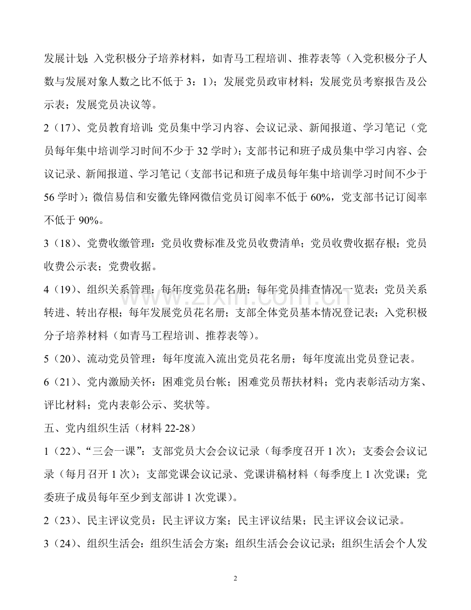 党支部标准化建设材料台账.doc_第2页