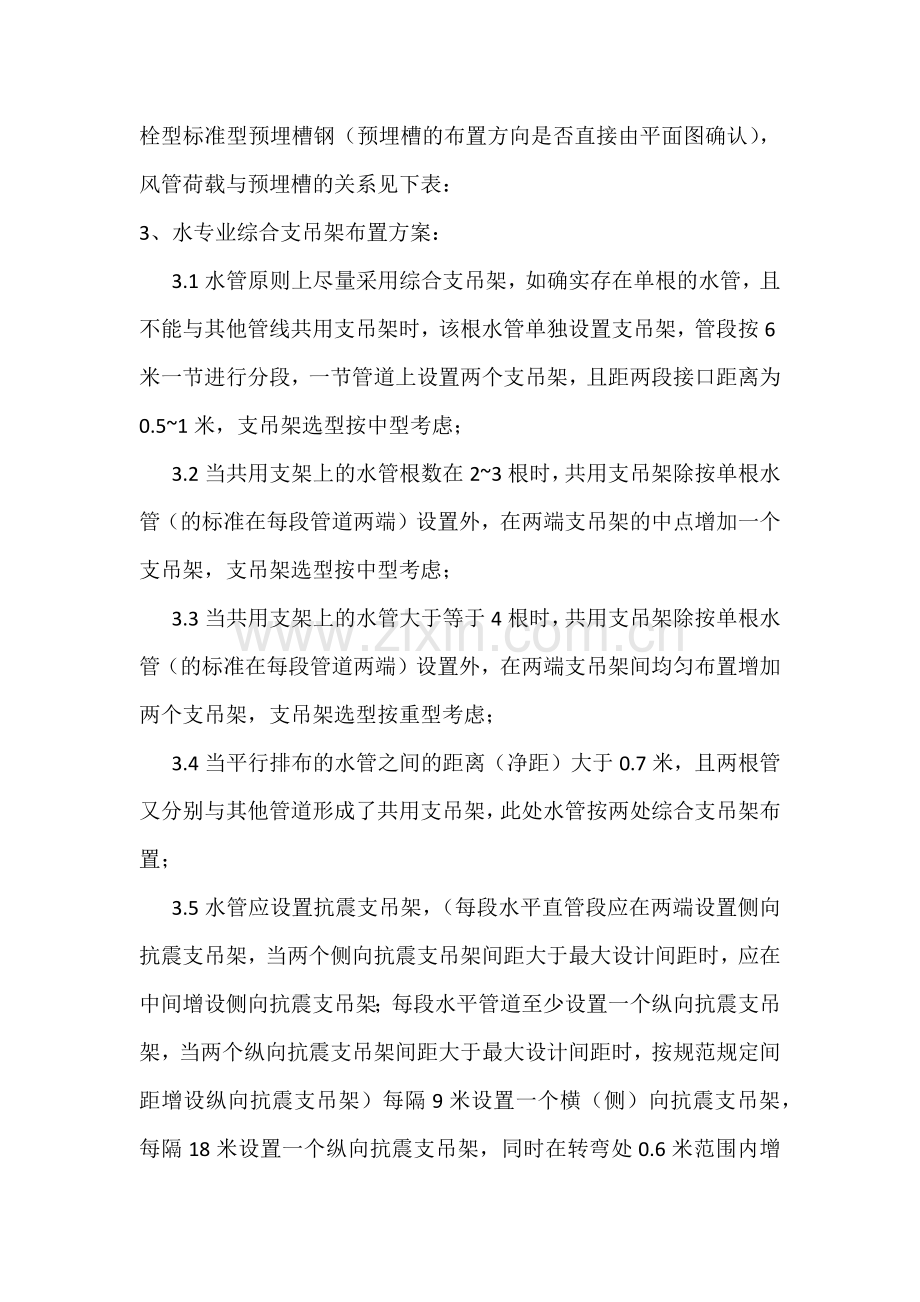 综合支吊架优化设计布置方案.doc_第2页
