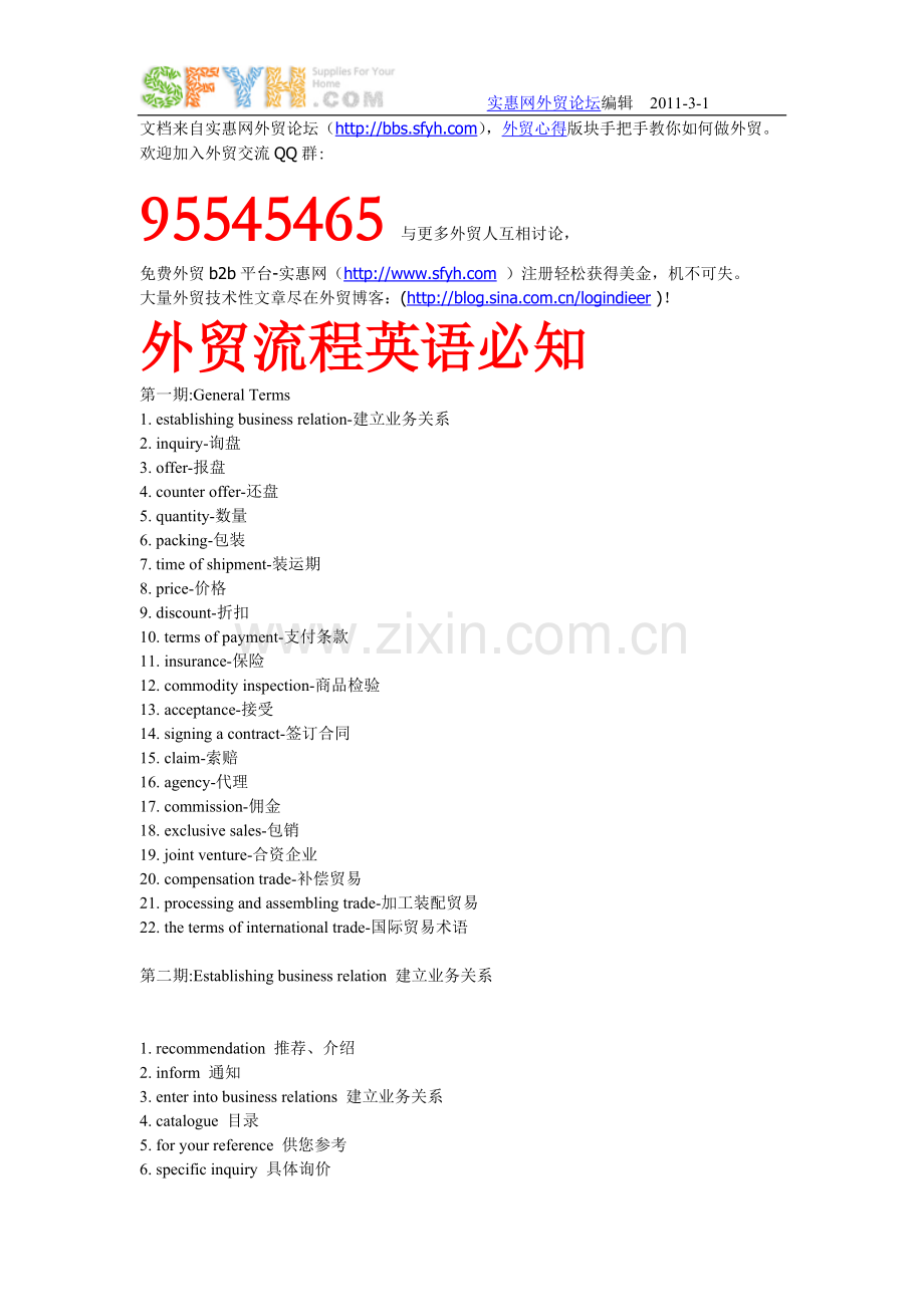 外贸流程英语必知.doc_第1页