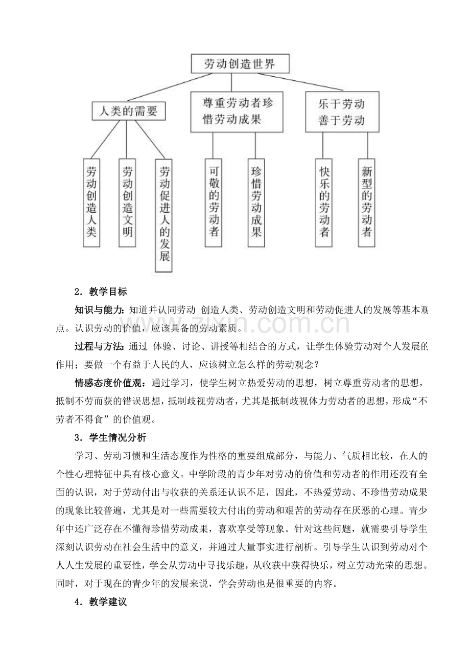 八年级政治第四单元劳动创造世界.doc_第2页