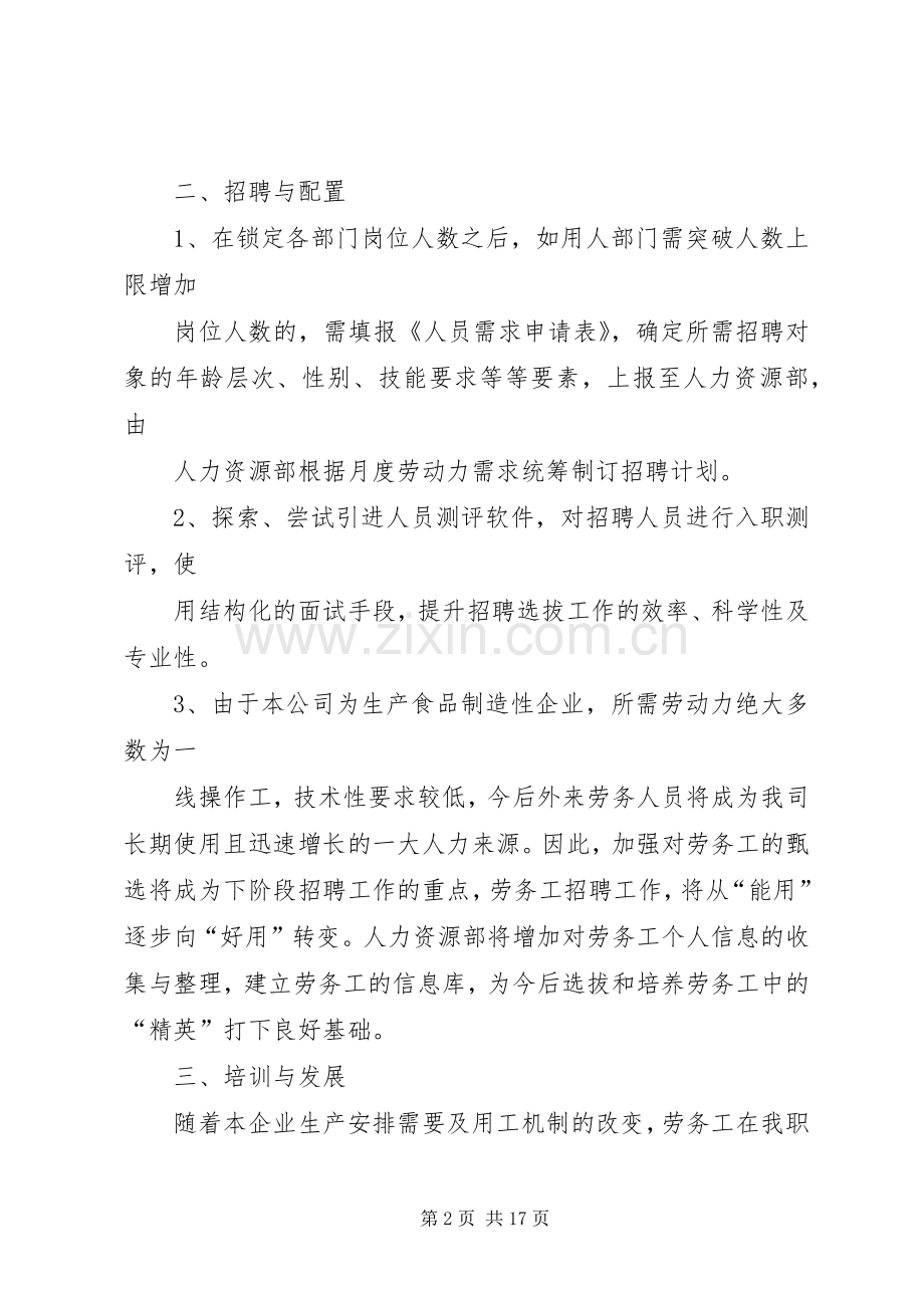 人力资源部工作计划_1.docx_第2页
