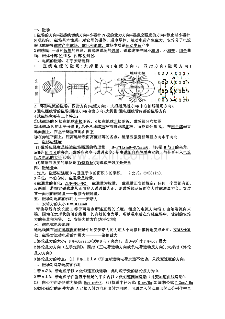 复件复件inhaoy第1讲磁感应强度和磁力线.doc_第1页