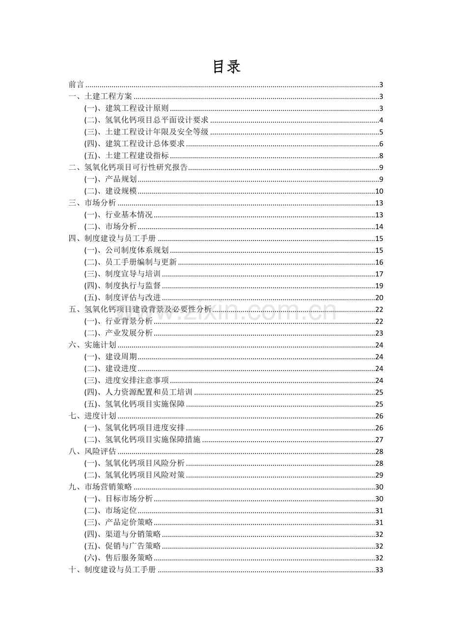 氢氧化钙项目深度研究分析报告.docx_第2页