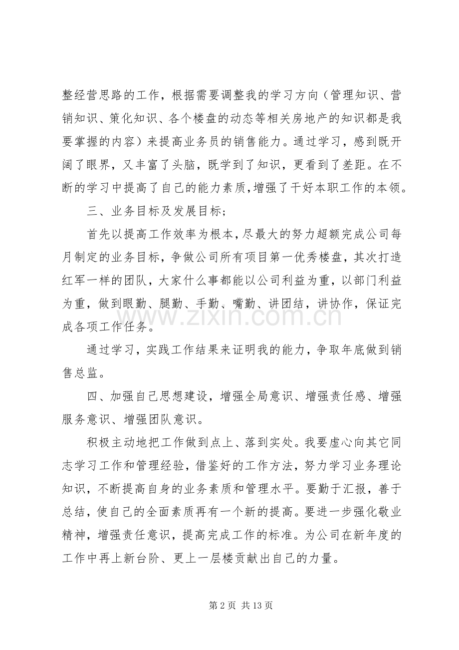 XX年度个人工作计划范文 .docx_第2页
