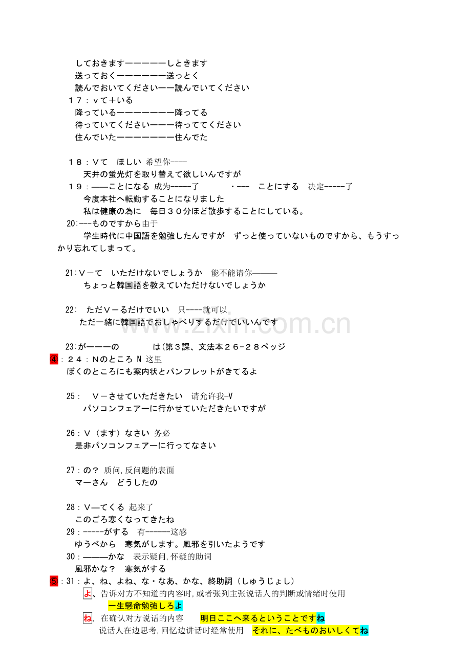 中級日本語の文法です.doc_第2页