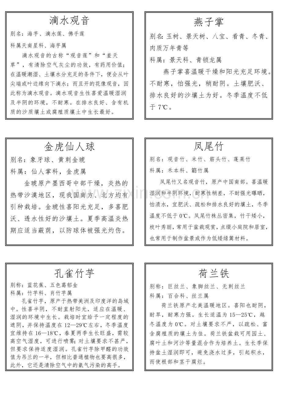 盆栽花木植物标签.doc_第2页