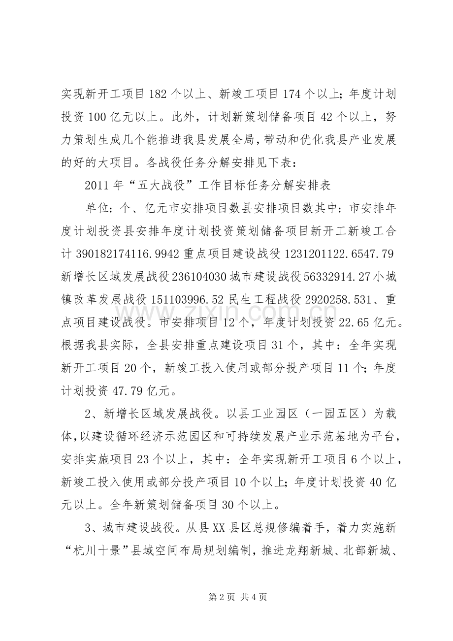 全县五大战役实施工作计划.docx_第2页