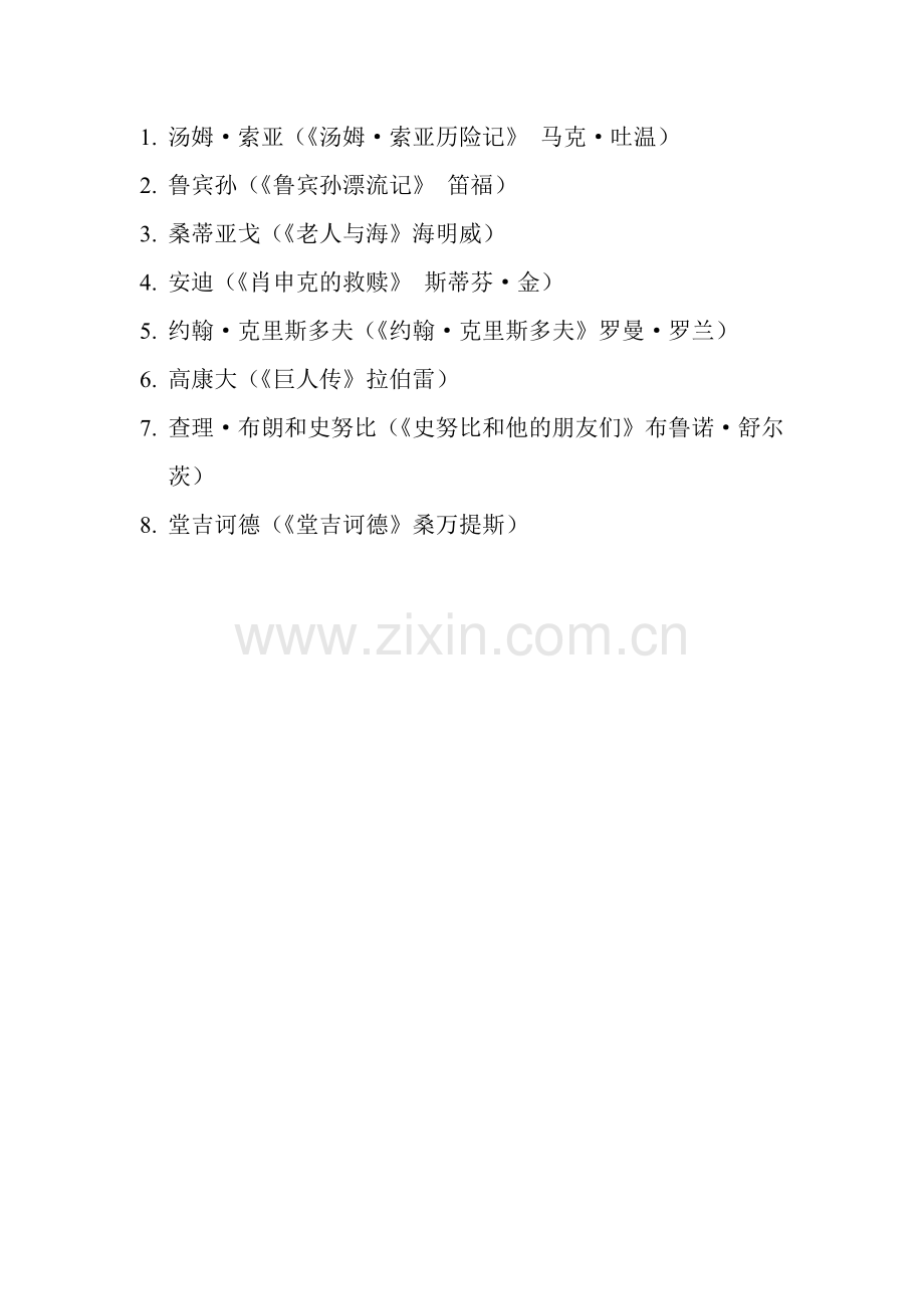 那些乐观的文学形象.doc_第1页