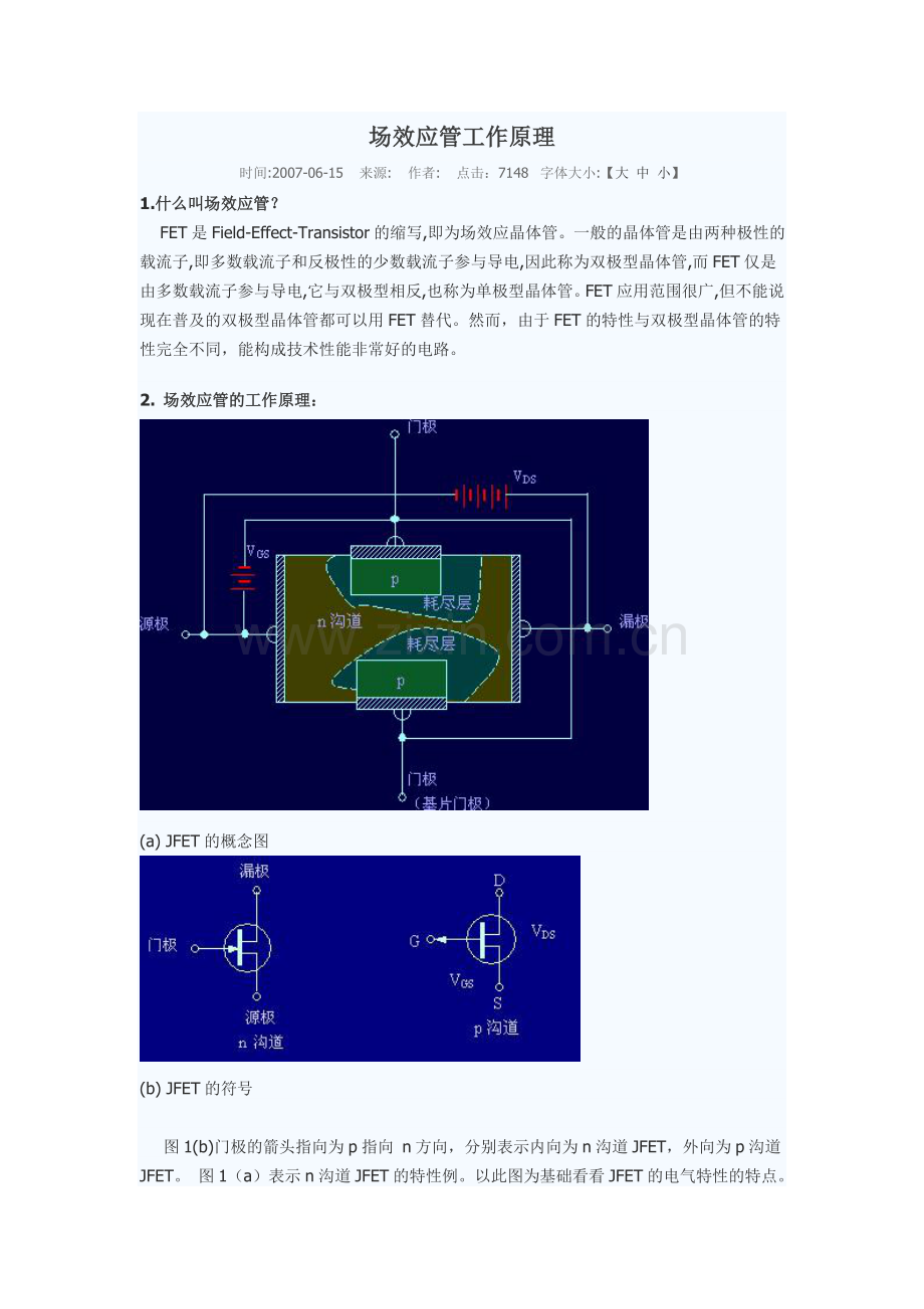 场效应管工作原理.doc_第1页