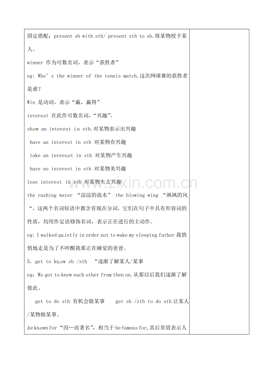 九年级英语上册 Unit 5 Art World Revision教案 （新版）牛津版-（新版）牛津版初中九年级上册英语教案.doc_第2页