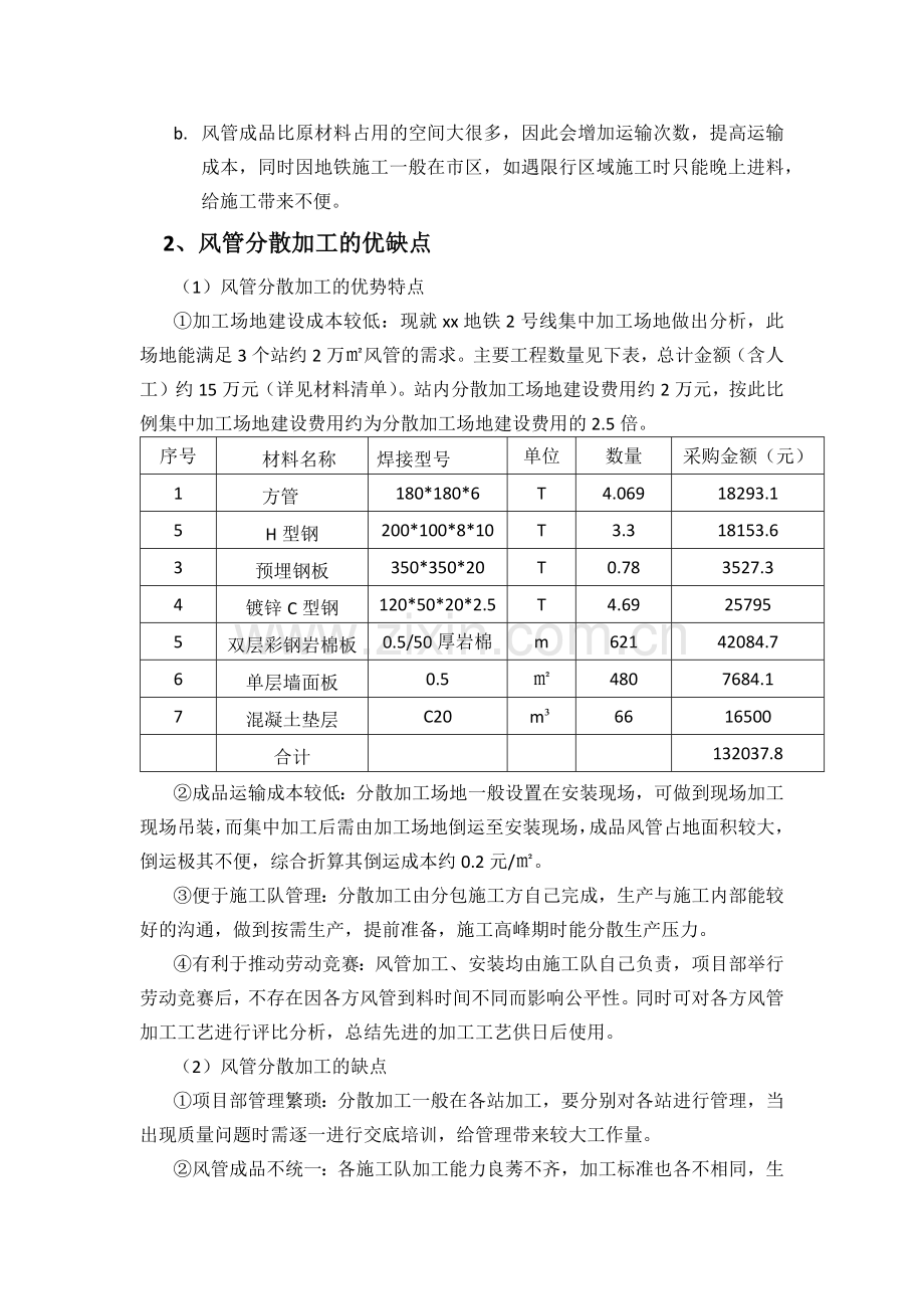 论风管集中与分散加工优缺点.doc_第2页