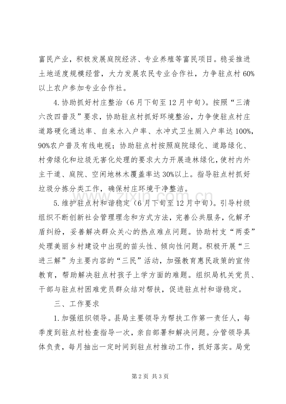 教体局驻村帮扶计划.docx_第2页