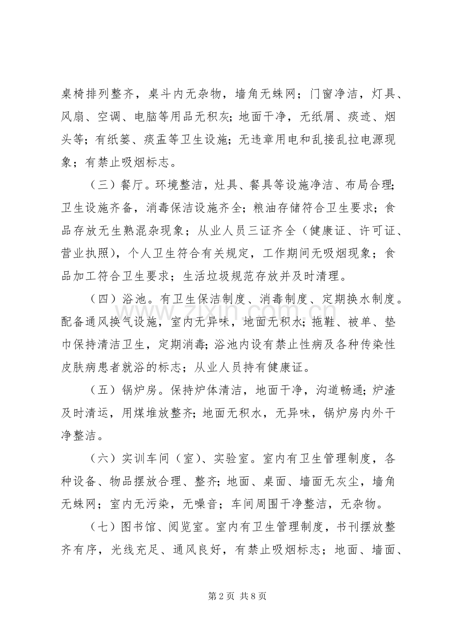 XX年创建卫生单位工作计划范文 .docx_第2页