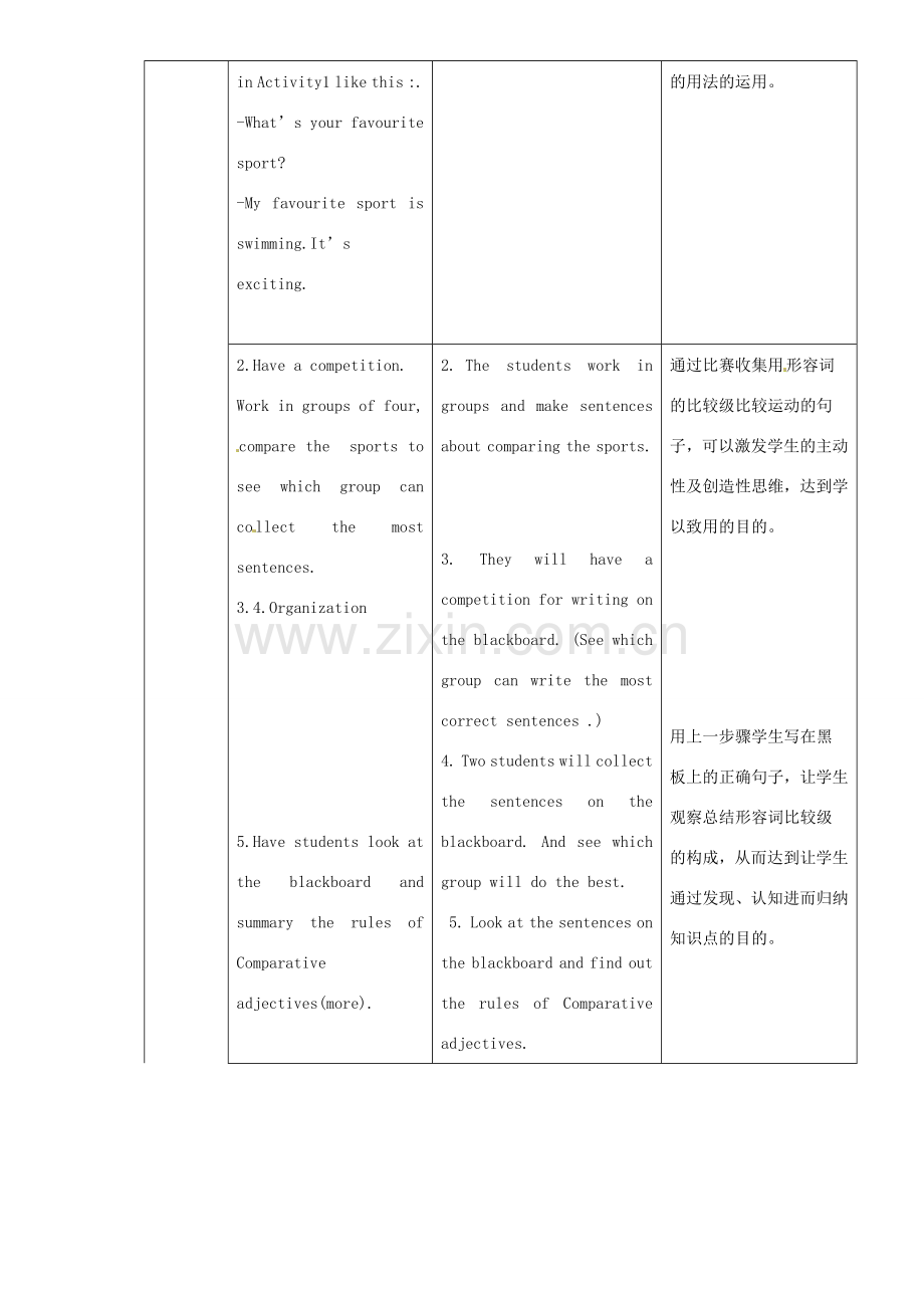 八年级英语上册 Module 3 Unit 3 Language in use教案 （新版）外研版-（新版）外研版初中八年级上册英语教案.doc_第2页