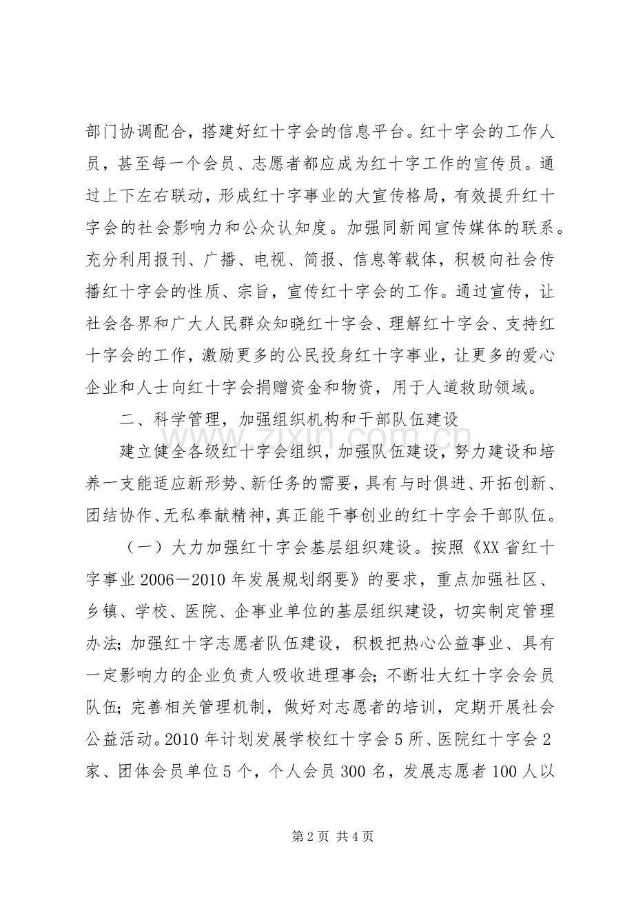 XX年红十字会工作计划 .docx_第2页