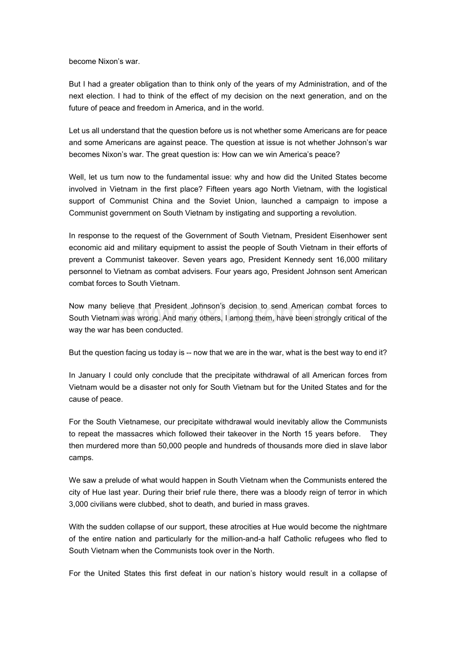 经典英文演讲100篇21-TheGreatSilentMajority.doc_第2页