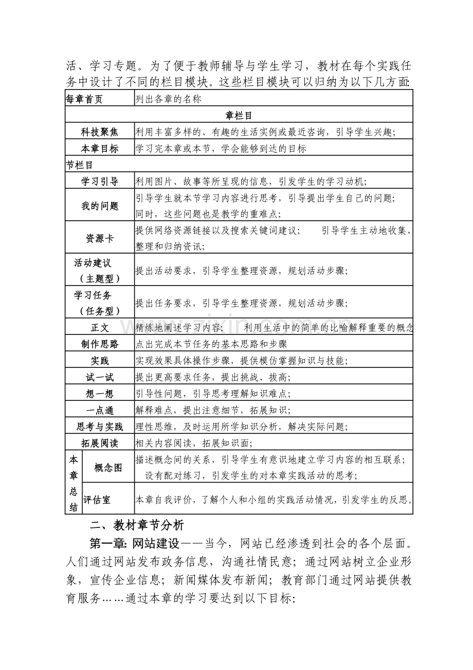 八年级信息技术教学计划与教案全国通用.doc_第2页