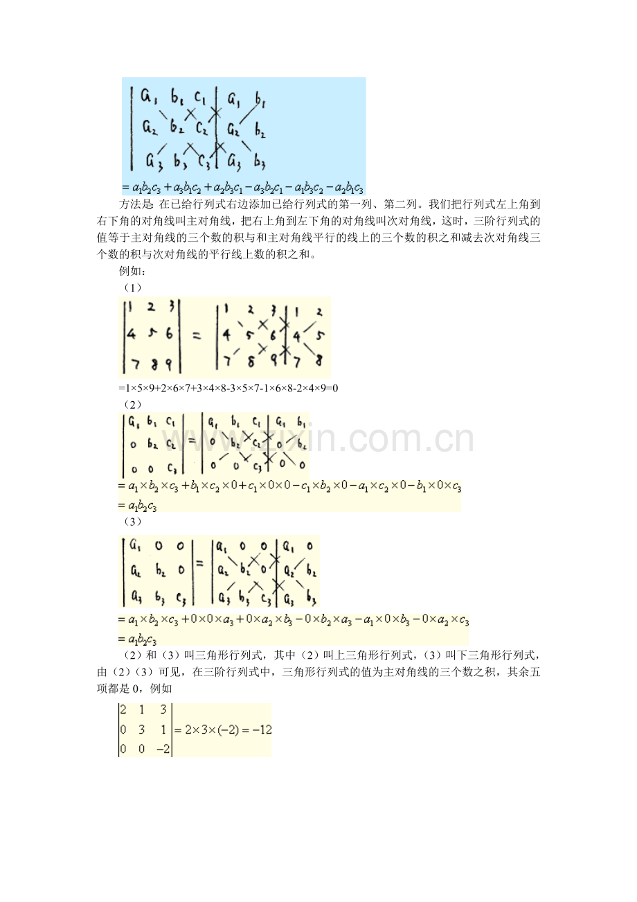 自考高数线性代数课堂笔记.doc_第2页