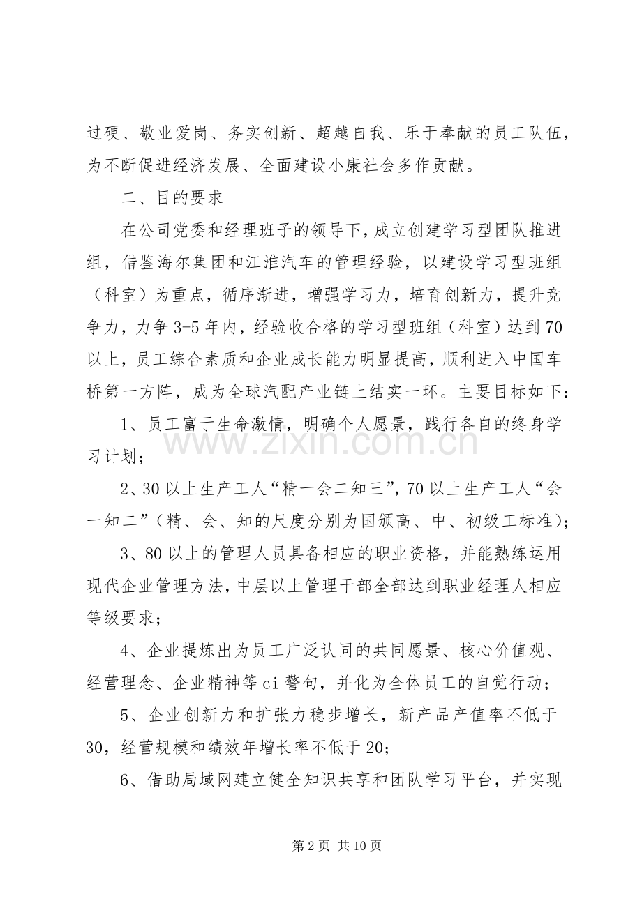 公司学习型组织创建规划 .docx_第2页