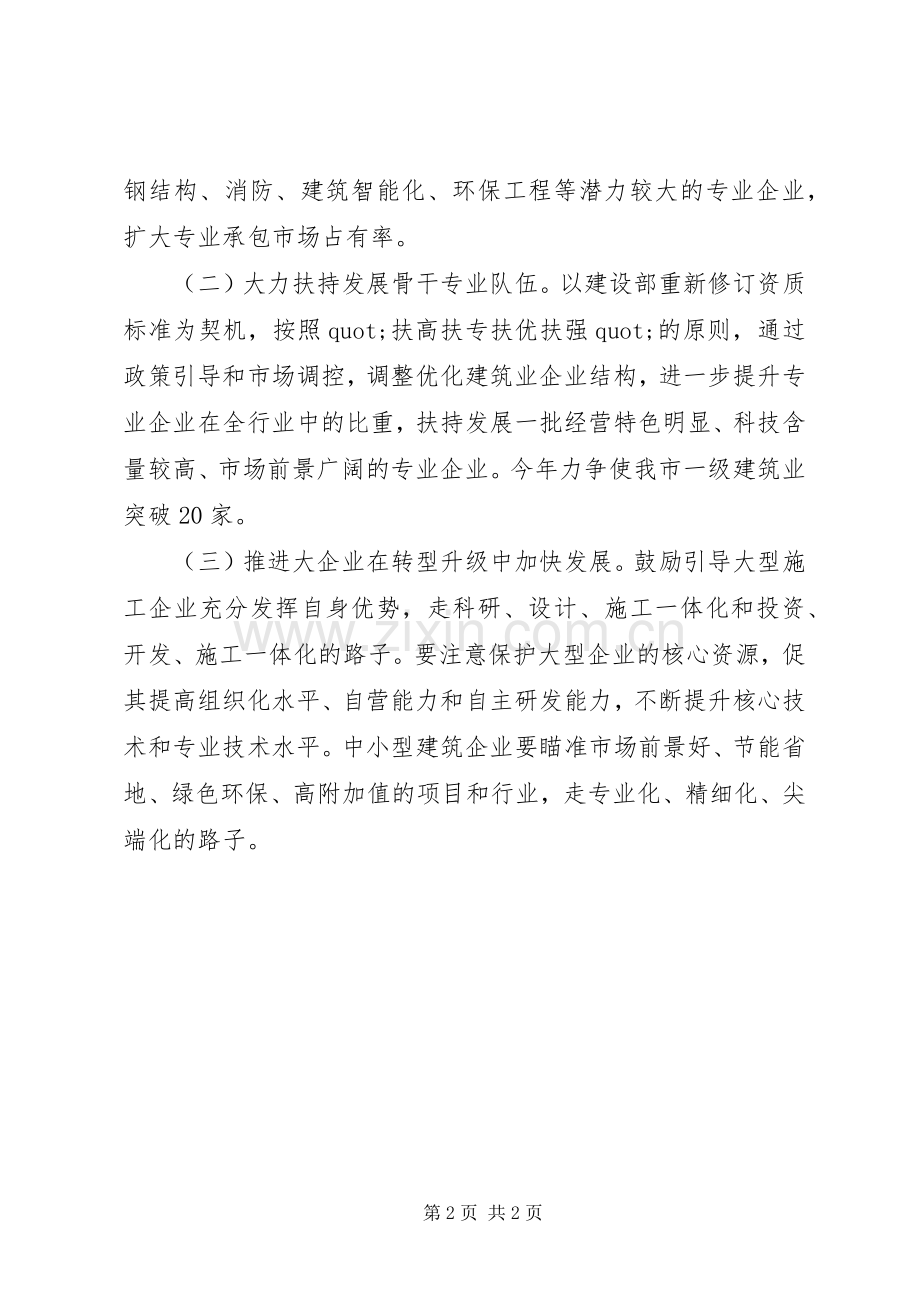 XX年全市建筑年度工作计划.docx_第2页
