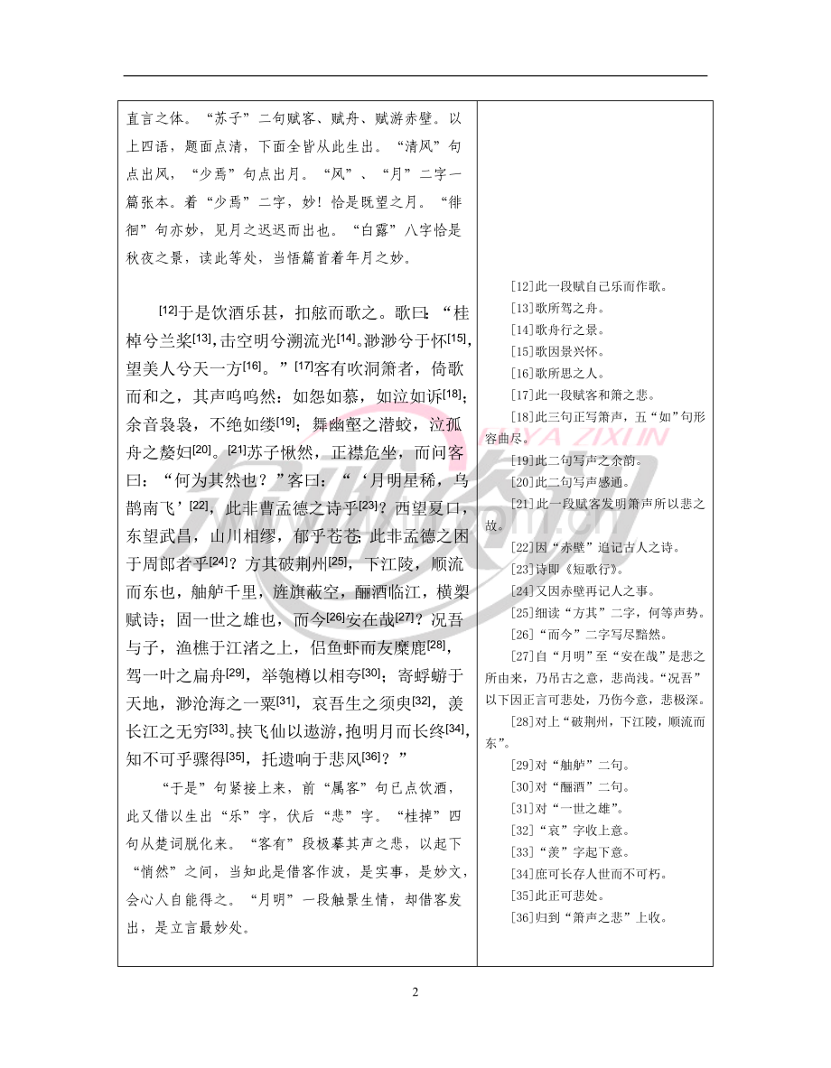 余诚评点《前赤壁赋》.doc_第2页