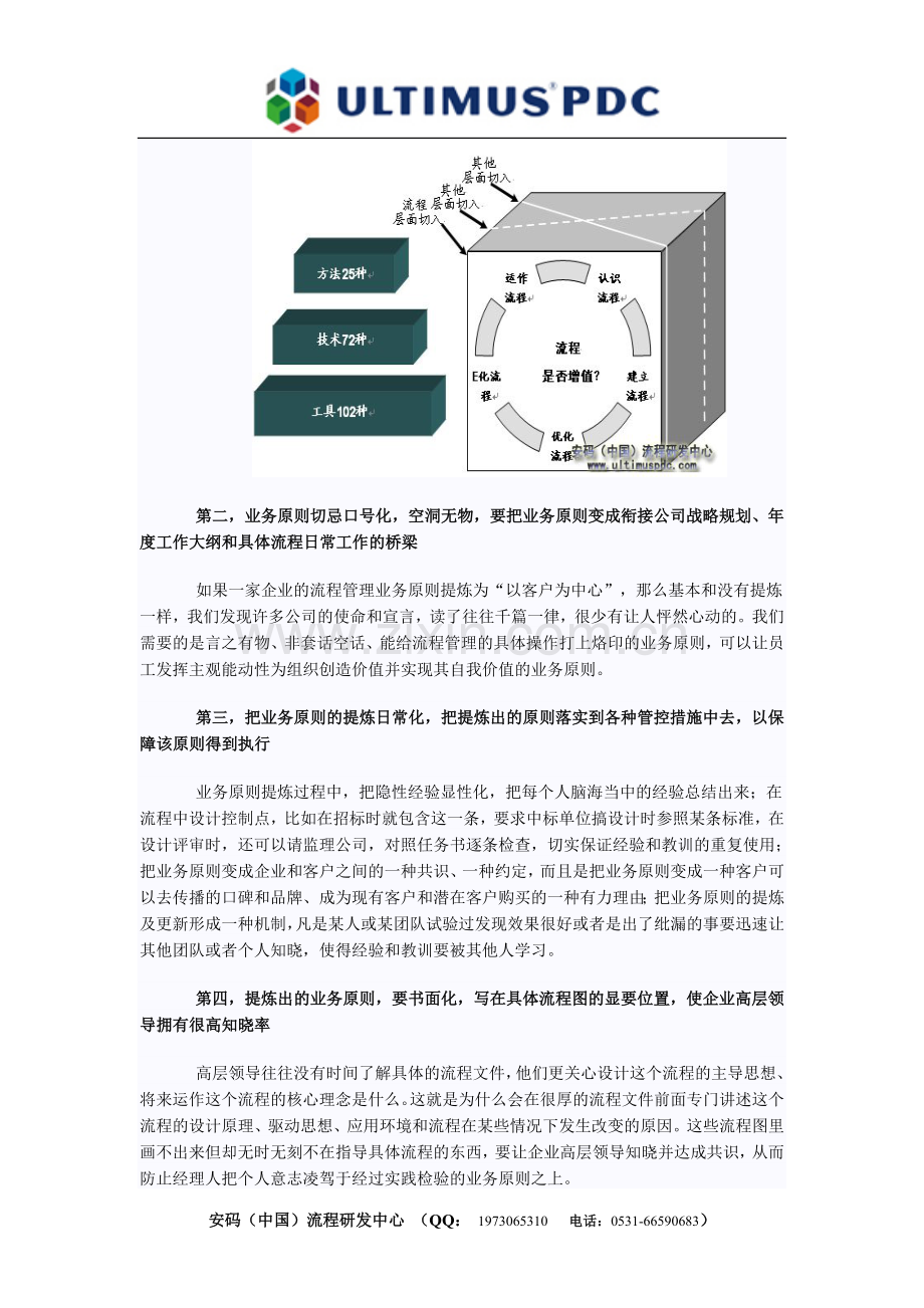 公司内部管理流程BPM流程管理的业务原则..doc_第2页