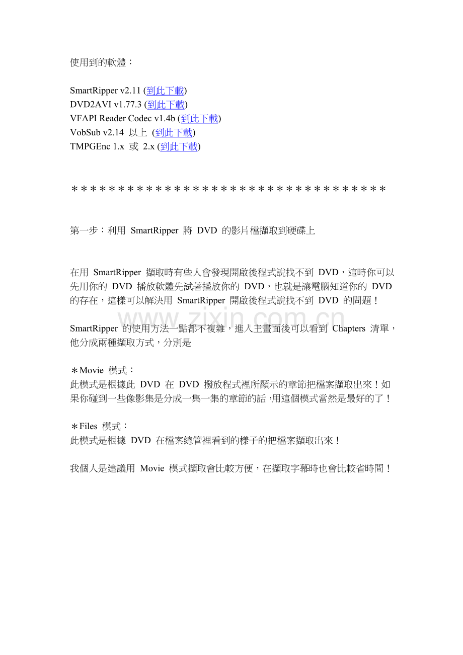 [教学][电脑]DVD转AVI,SVCD,VCD(含字幕,影音同步).doc_第2页