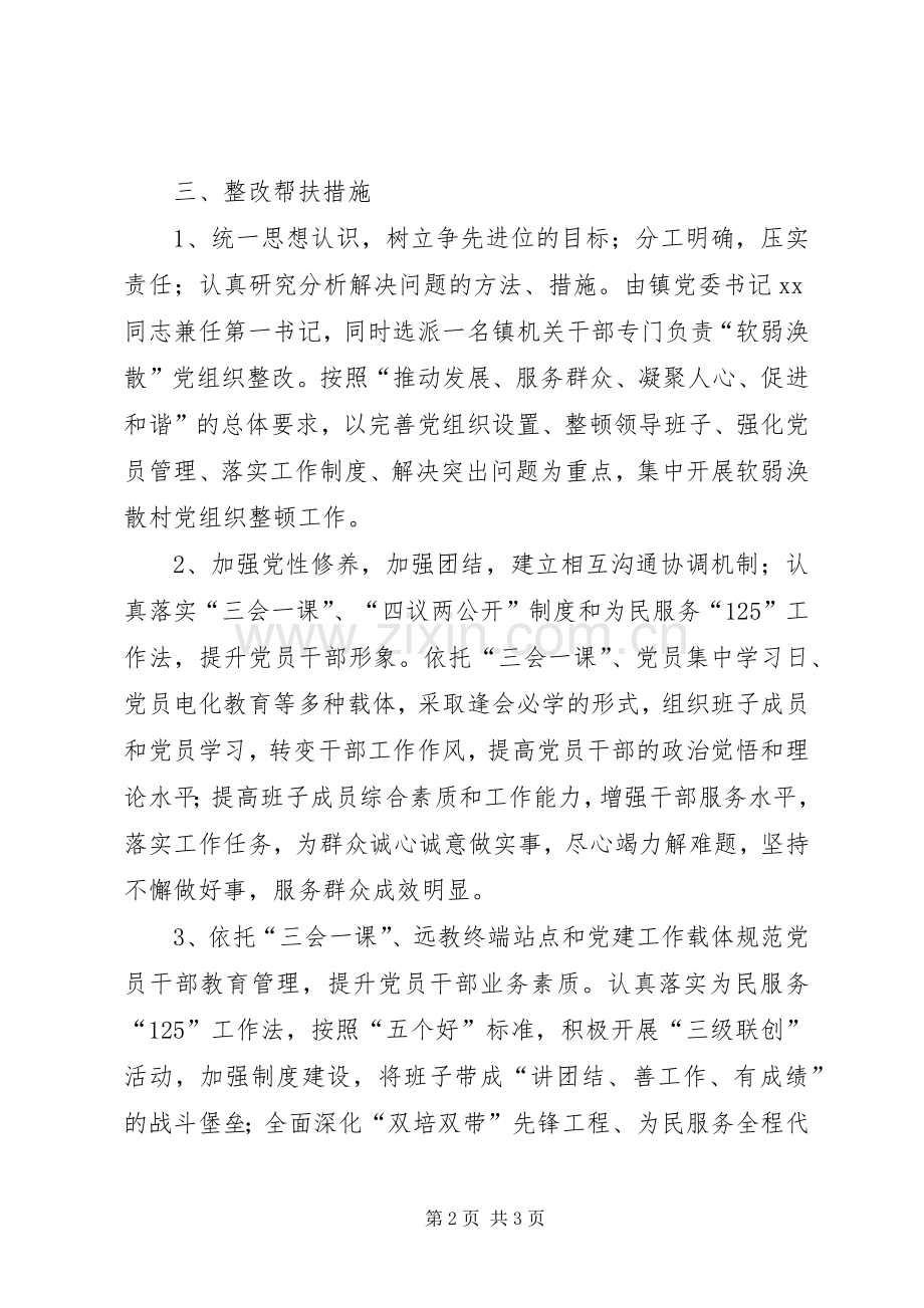 XX党支部整改帮扶工作计划与措施.docx_第2页