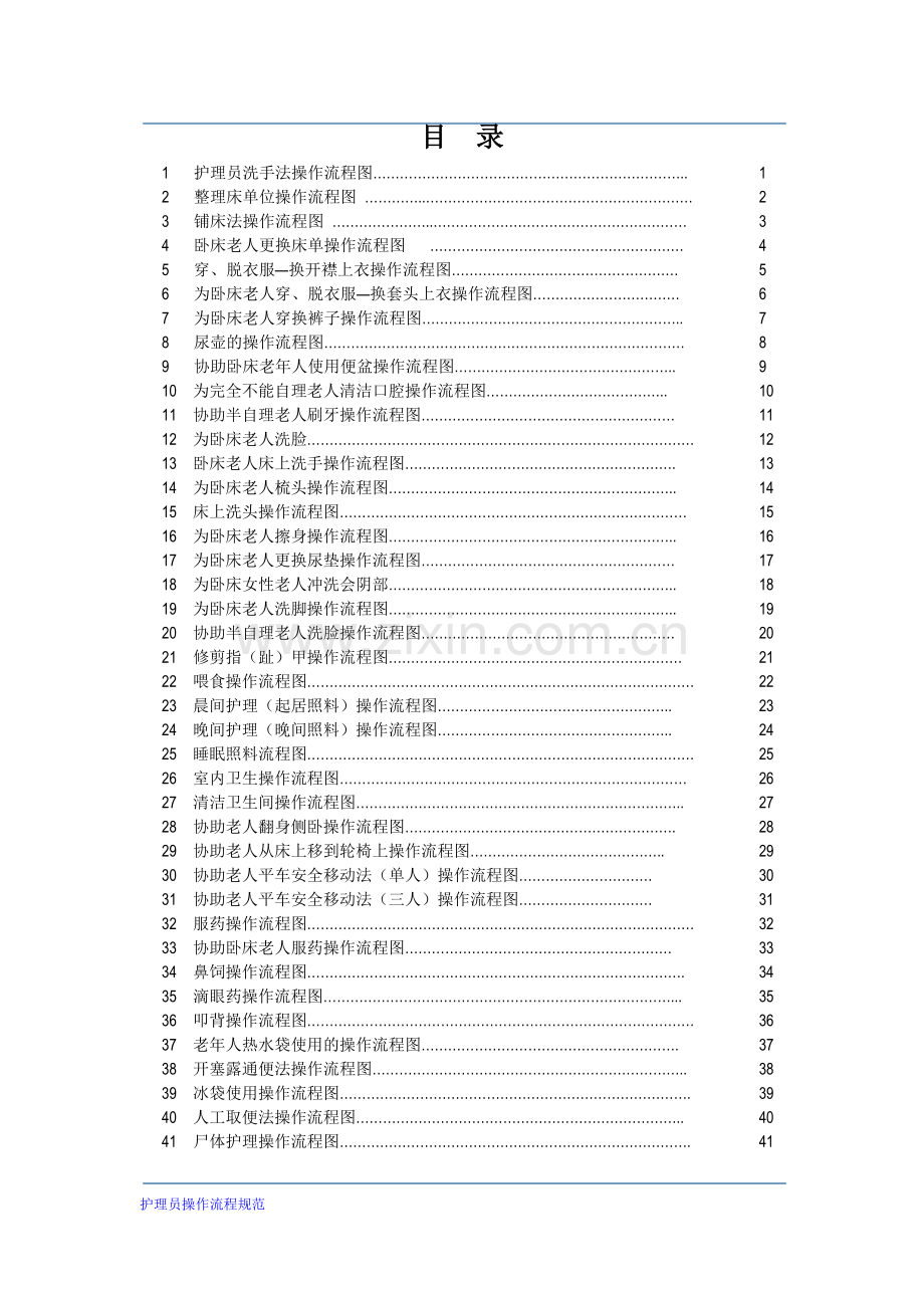 护理员操作流程41项.doc_第2页