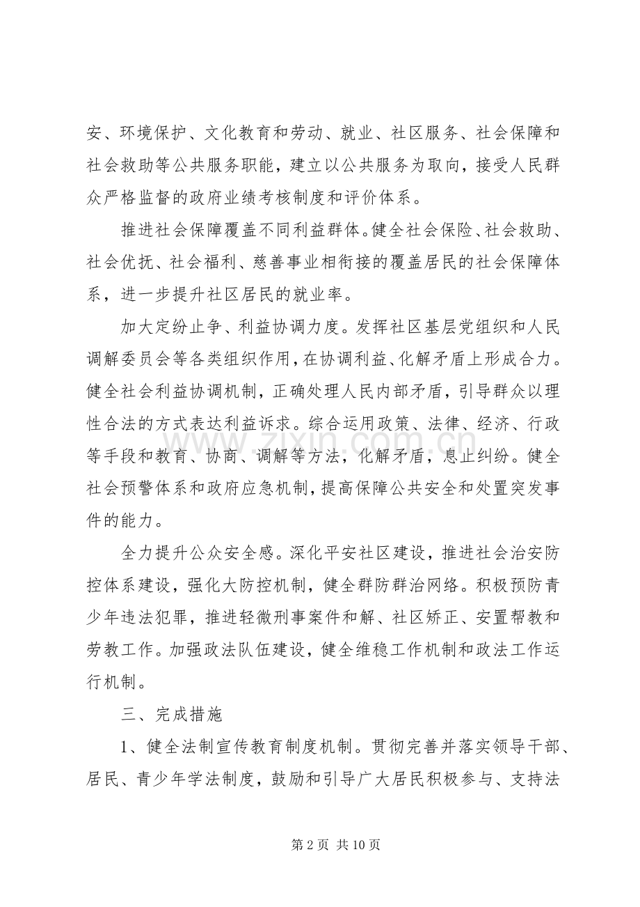 20XX年社会法治创建工作计划.docx_第2页