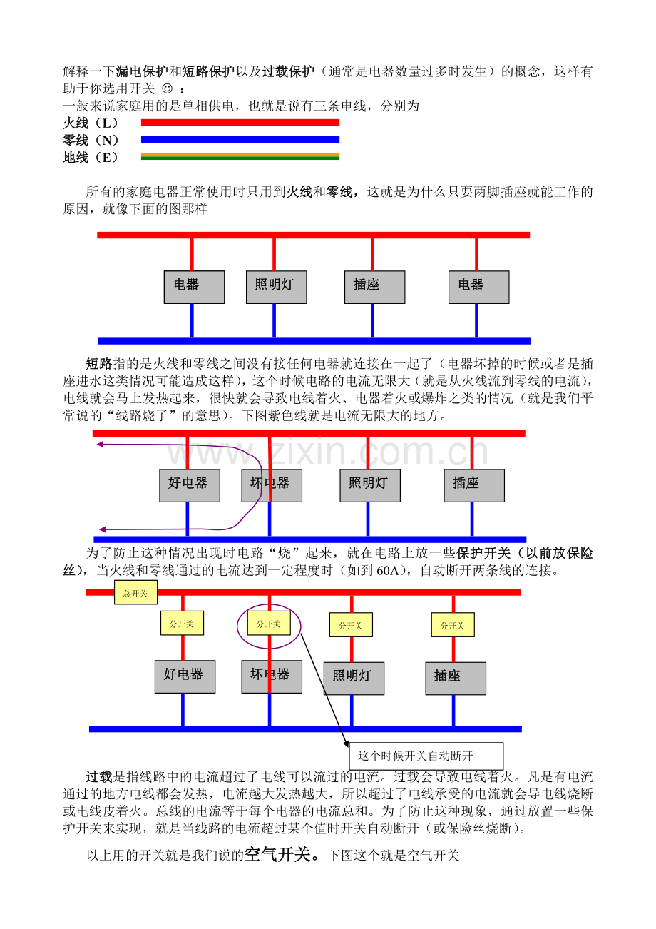 空气开关和漏电保护.doc_第1页