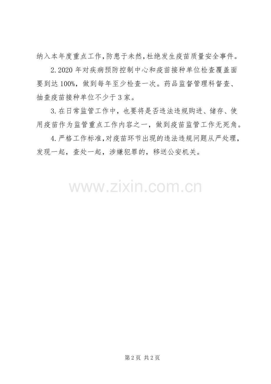 XX年疫苗监督检查计划.docx_第2页