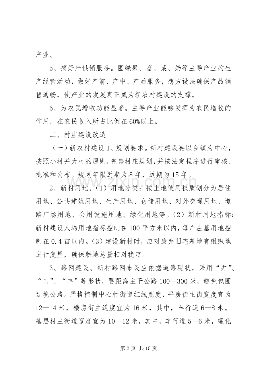 县新农村建设工作计划.docx_第2页