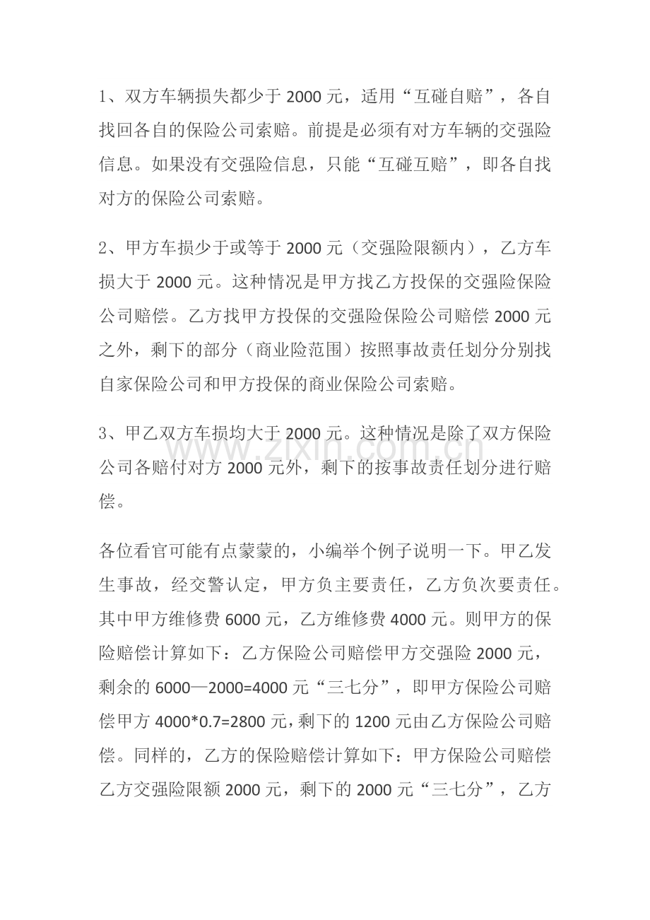 双方事故中双方都有责任的理赔手续.doc_第2页