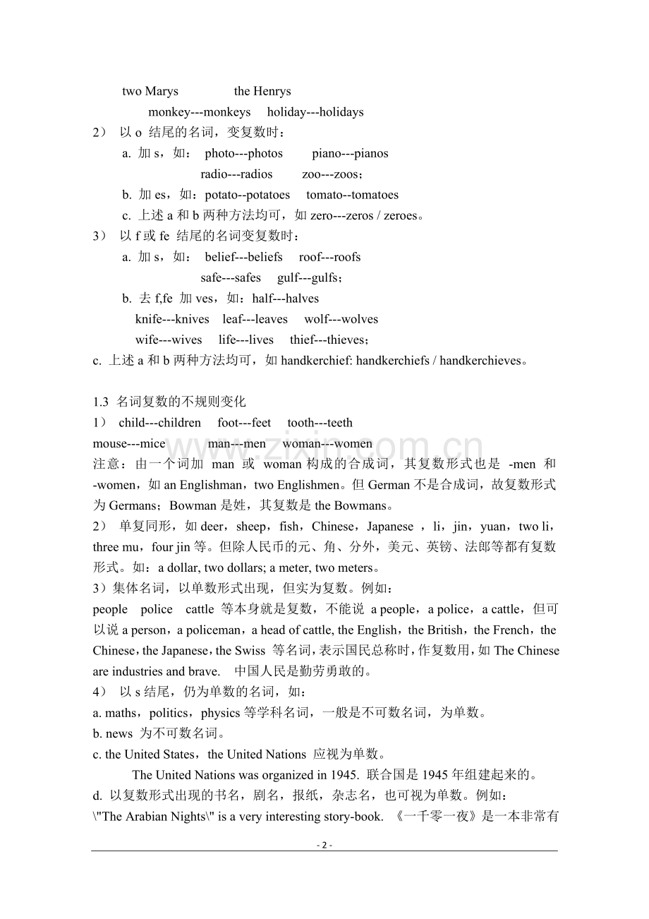 英语：高中英语语法教案(全套)及配套练习.doc_第2页