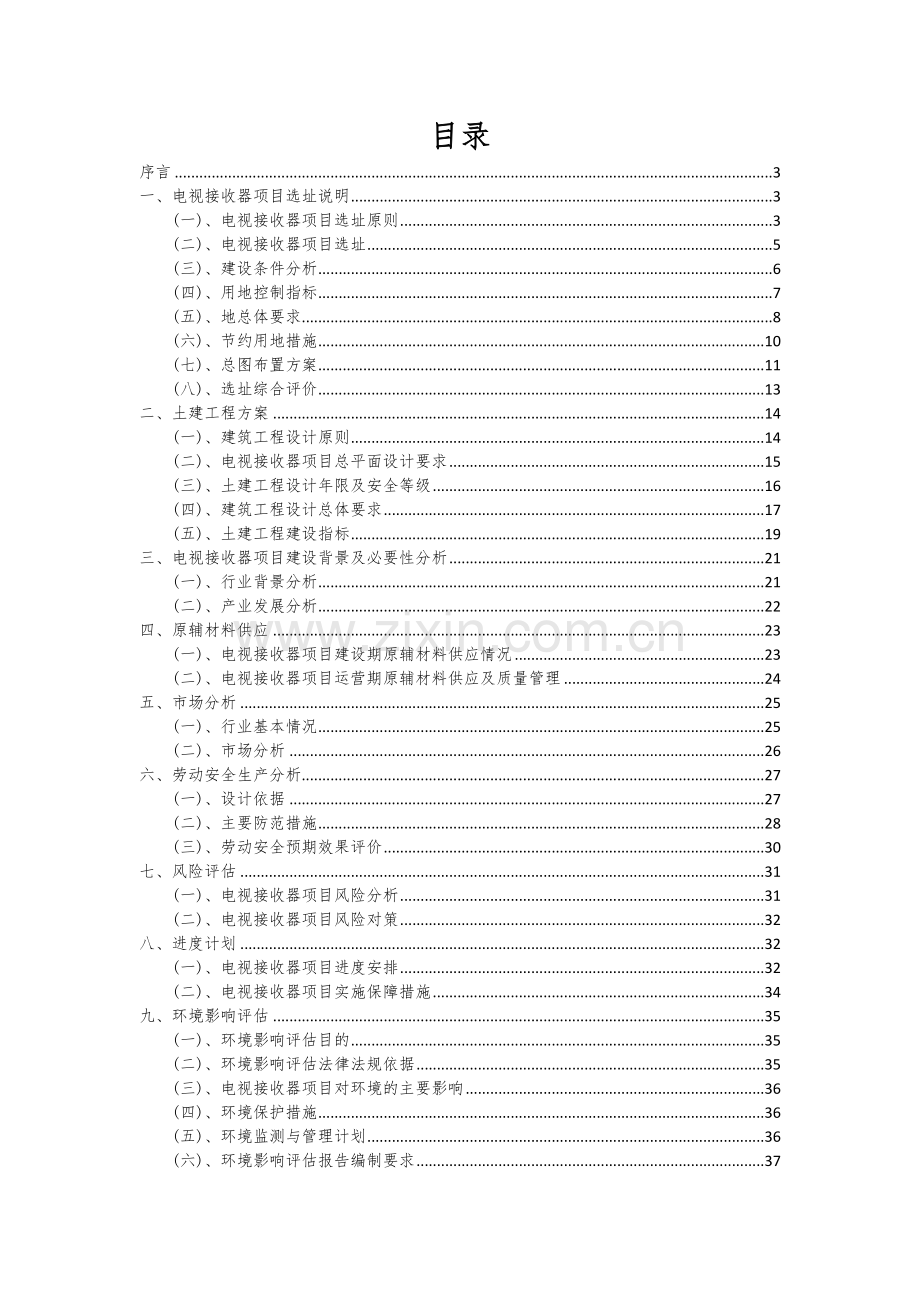 电视接收器项目可行性研究报告.docx_第2页