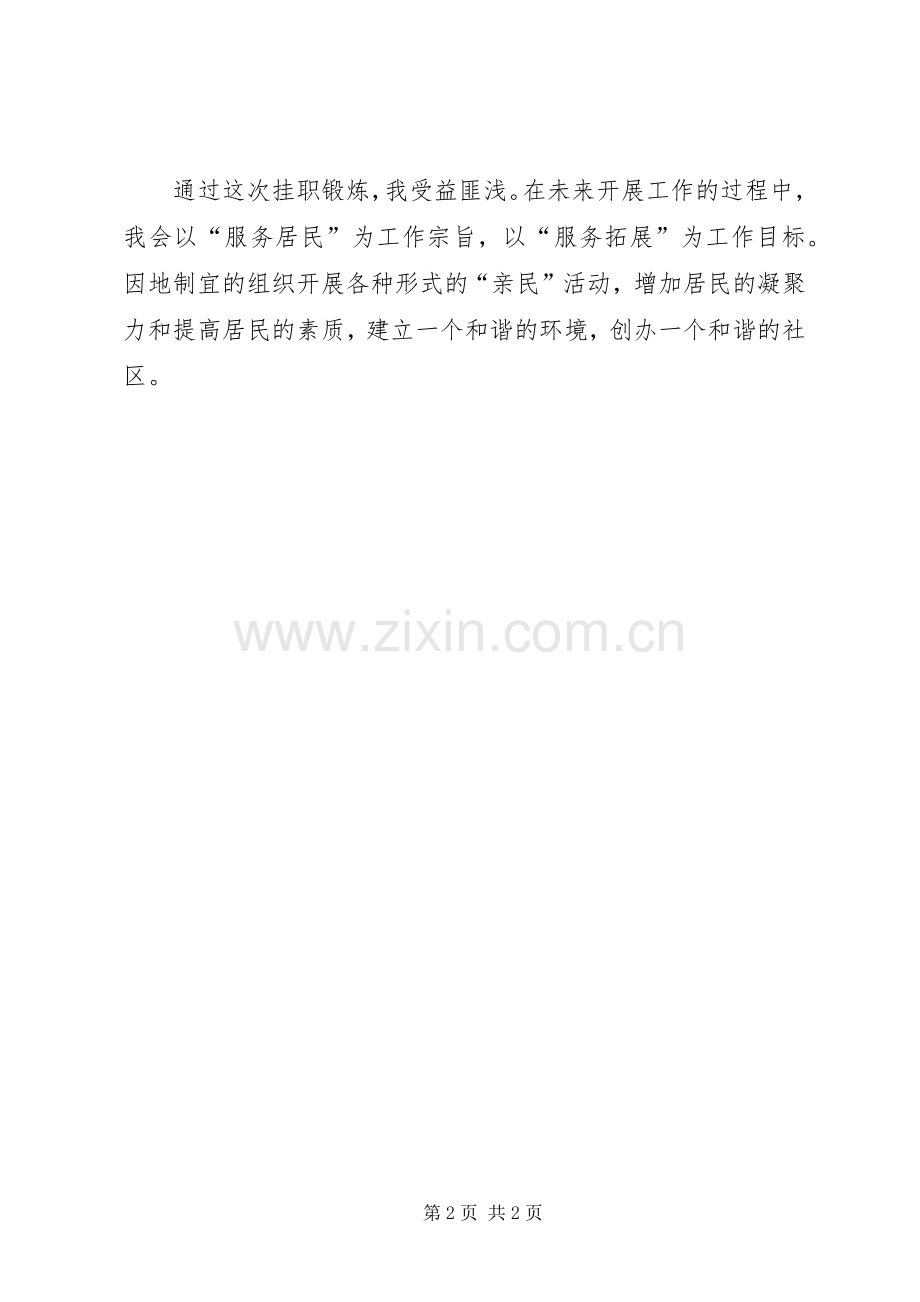 社区挂职主任工作计划.docx_第2页