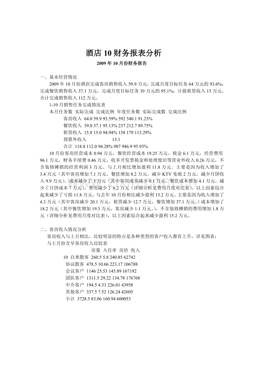 酒店10财务报表分析.doc_第1页