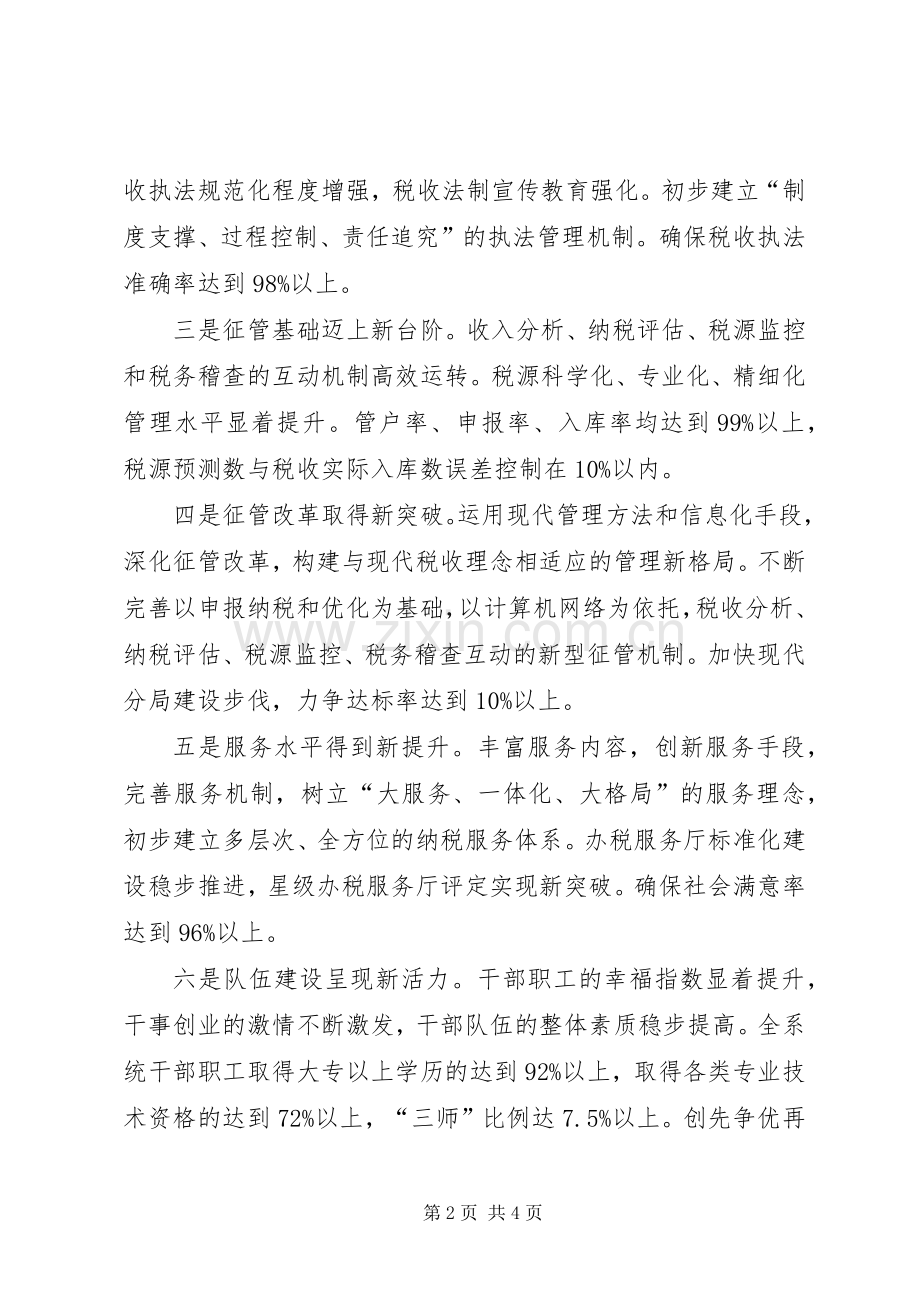 市地税局年度工作计划安排范文.docx_第2页