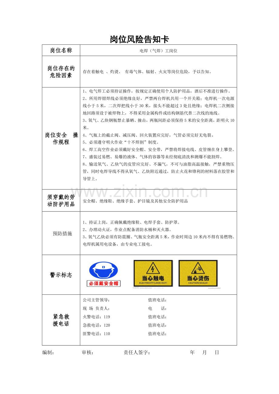 岗位风险告知卡(改).doc_第2页