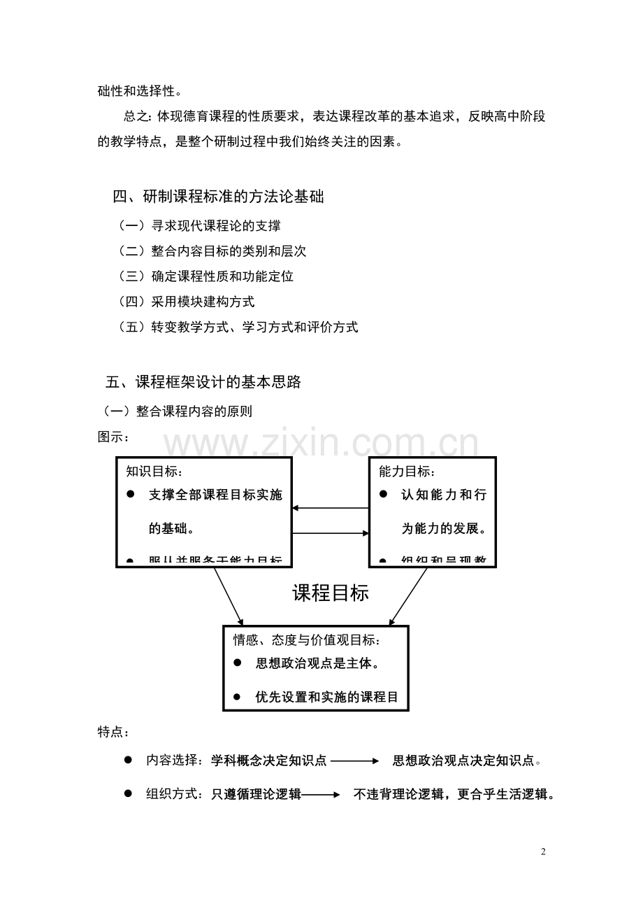 高中课标研制说明（朱明光）.doc_第2页